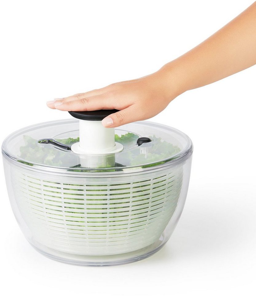OXO Good Grips Salatschleuder, Einhandbedienung, Kunststoff – Bild 2 von 5