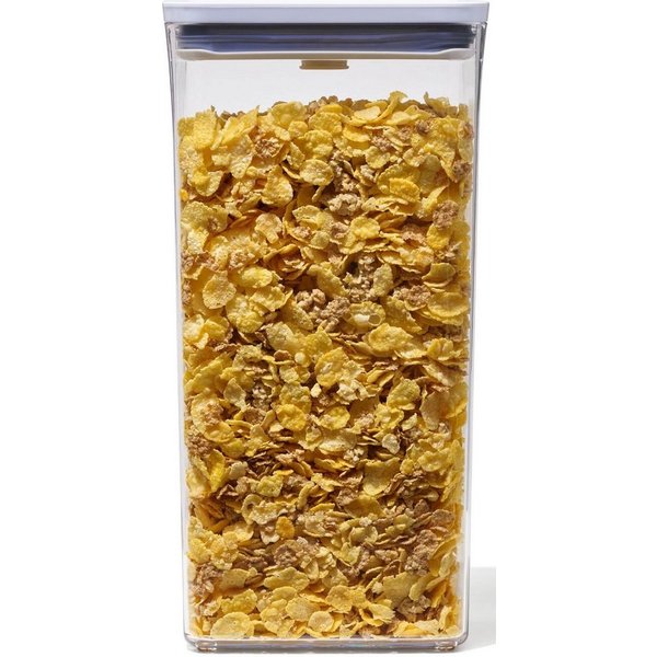 OXO Good Grips Vorratsdose, Kunststoff, Silikon, (1-tlg), RECHTECK - GROSS 3.5L