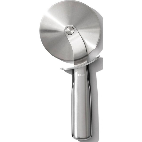 OXO SteeL Pizzaschneider, Edelstahl, Soft-Touch-Griff