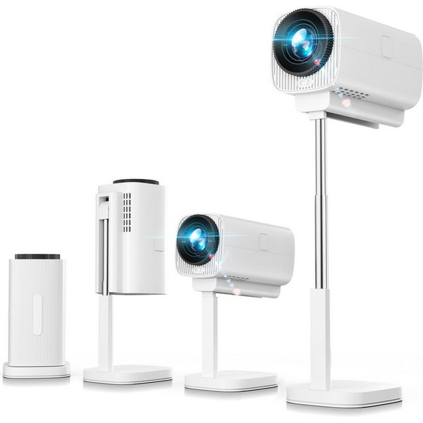 OYLCDI Android Beamer WiFi&BT Portabler Projektor Mini Beamer LCD-Beamer (3500 lm, 4k Ultra HD,1500:1, 3840 x 2160, 1920x1080 px, Android 14 OS mit App-Store, Y