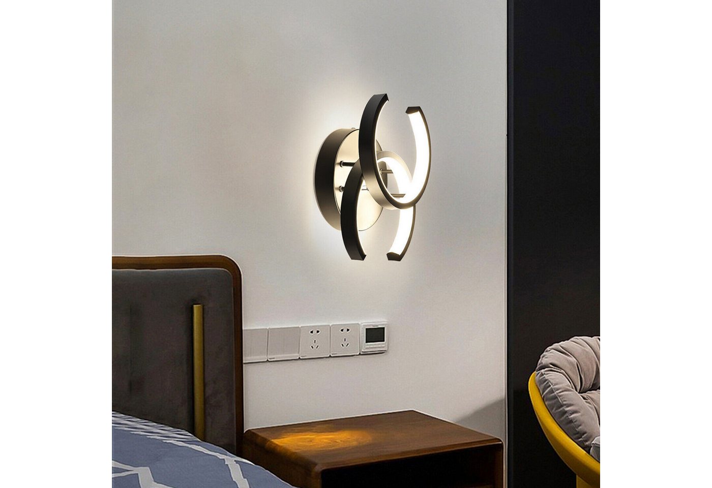 OYLCDI Deckenleuchten Deckenleuchte 3 Farbtemperaturen Dimmbar Deckenlampe 22W 3000-6000K, LED fest integriert, Warmweiß Kaltweiß, Neutralweiß, LED Deckenleucht – Bild 5 von 5