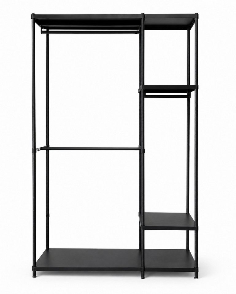 OYLCDI Garderobenständer Kleiderständer, Garderobe mit Kleiderstange, Flurgarderobe, (garderobe flur(Schuhregal, Garderobe),195*114*40cm, Tragkraft bis zu 200 K – Bild 2 von 5