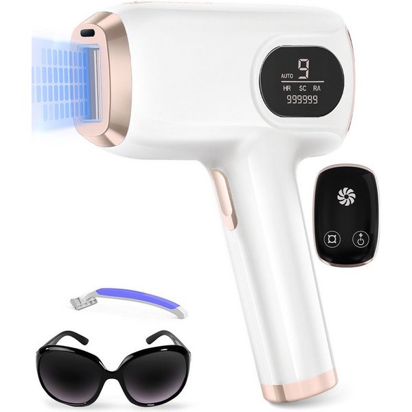OYLCDI Haarentfernungsgerät IPL-Haarentferner,IPL Geräte Haarentfernung Laser, 999,999 Lichtimpulse, Laser Haarentfernung Zuhause Dauerhafte Schmerzlos Haarentf