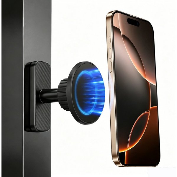 OYLCDI Smartphone-Halterung Magnetischer Handyhalter, 360° Drehung, MagSafe kompatibel, (iPhone 17–11 & Android inkl. Metallring, Universal Smartphone Halterung