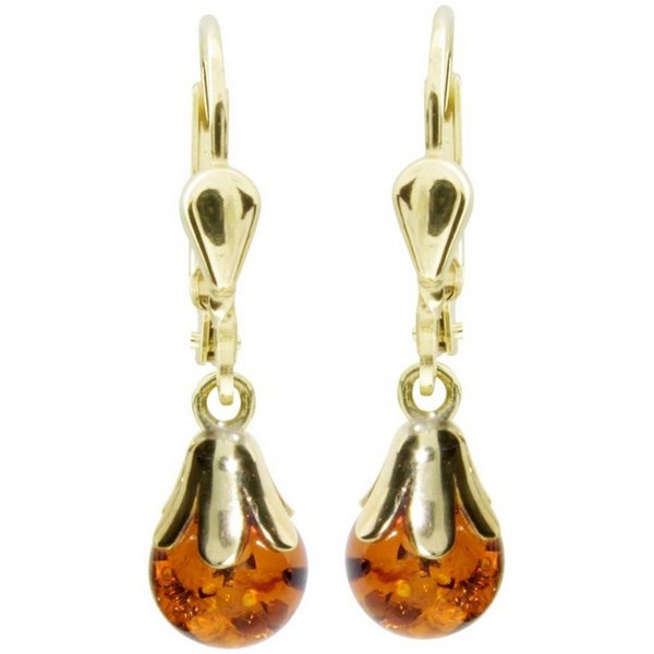 OSTSEE-SCHMUCK Paar Ohrhänger Ostsee-Schmuck Ohrhänger Glöckchen Ohrhänger Glöckchen (2-tlg)