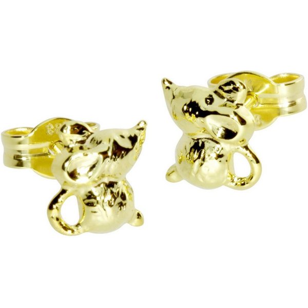 OSTSEE-SCHMUCK Paar Ohrstecker Ostsee-Schmuck Ohrstecker Mäuschen Ohrstecker Mäuschen (2-tlg)