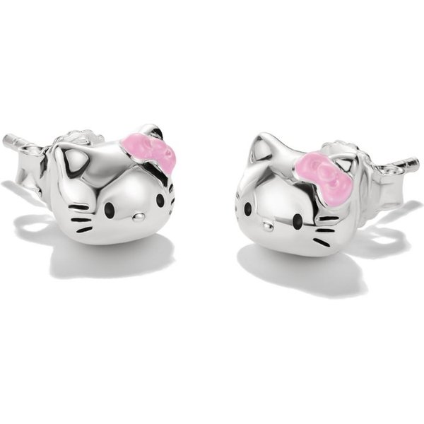 THOMAS SABO Paar Ohrstecker THOMAS SABO ♡ Hello Kitty Ohrstecker, Emaille