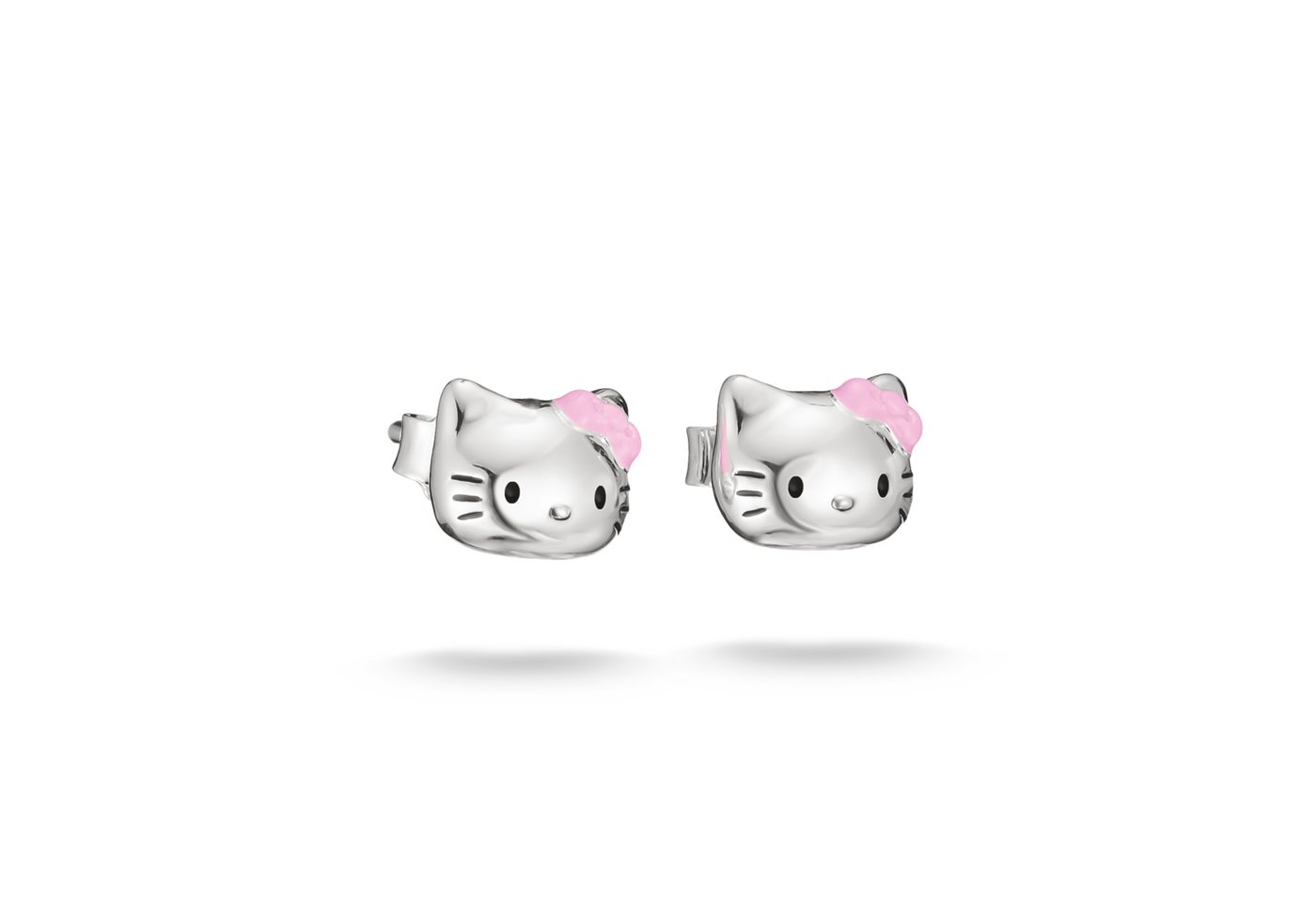 THOMAS SABO Paar Ohrstecker THOMAS SABO ♡ Hello Kitty Ohrstecker, Emaille – Bild 2 von 3