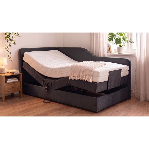 PAARA Boxspringbett Box Alexandria elektrisch verstellbar mit Motor alles, mit einzigartigem Belüftungssystem