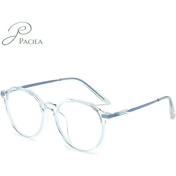 PACIEA Lesebrille Damen Herren Rundrahmen Blaulichtfilter Vollrand Ultraleicht