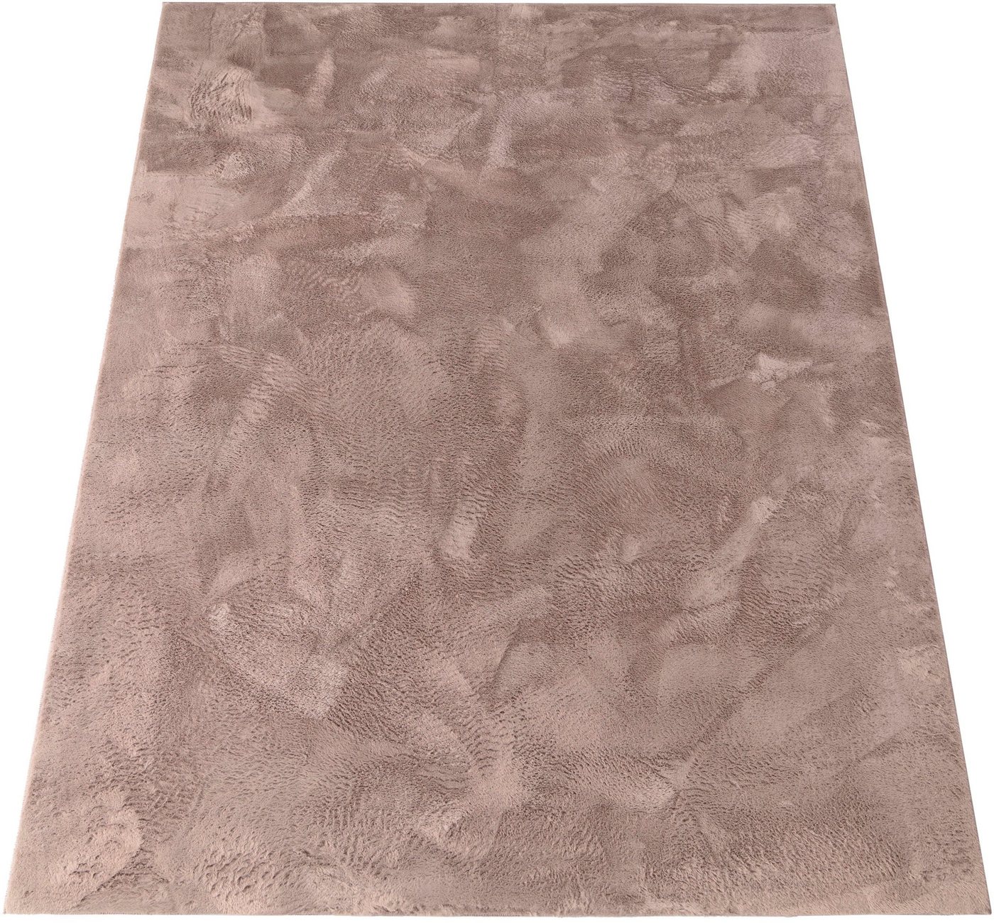 Paco Home Fellteppich Kunstfell Soft 380, rechteckig, Höhe: 14 mm, Langflor, Kuschelteppich - besonders weich, Uni-Farben – Bild 2 von 5