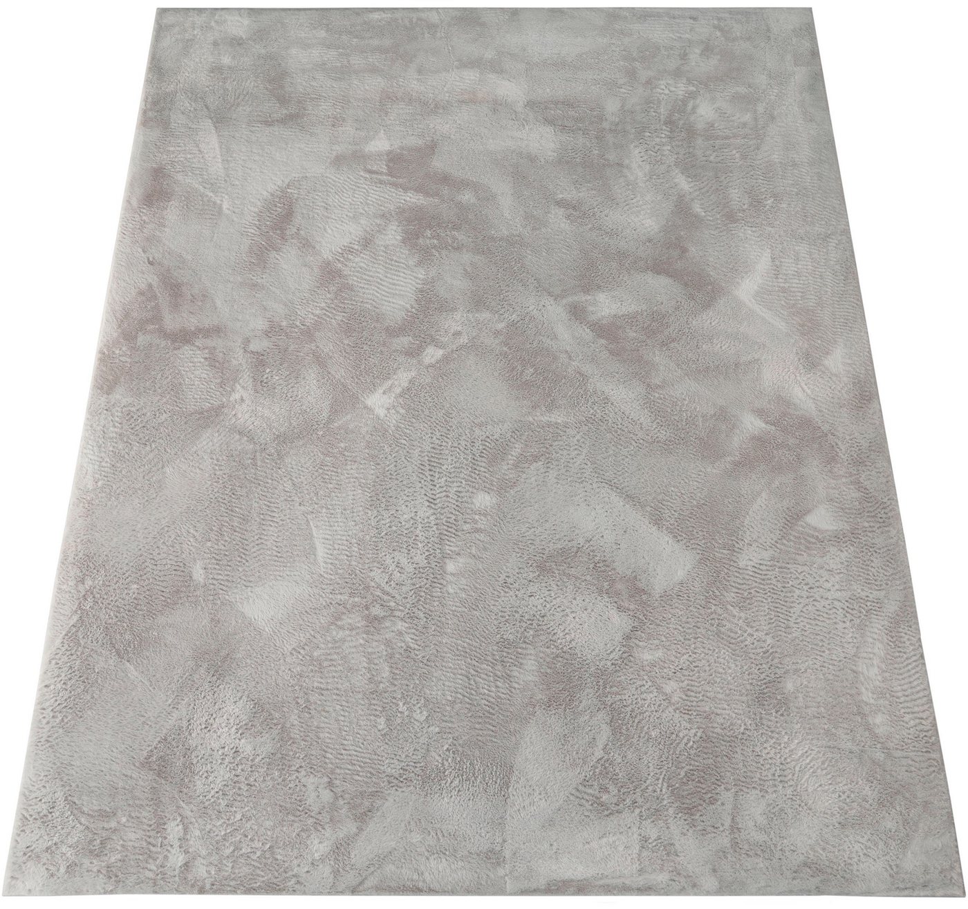 Paco Home Fellteppich Kunstfell Soft 380, rechteckig, Höhe: 14 mm, Langflor, Kuschelteppich - besonders weich, Uni-Farben – Bild 2 von 5