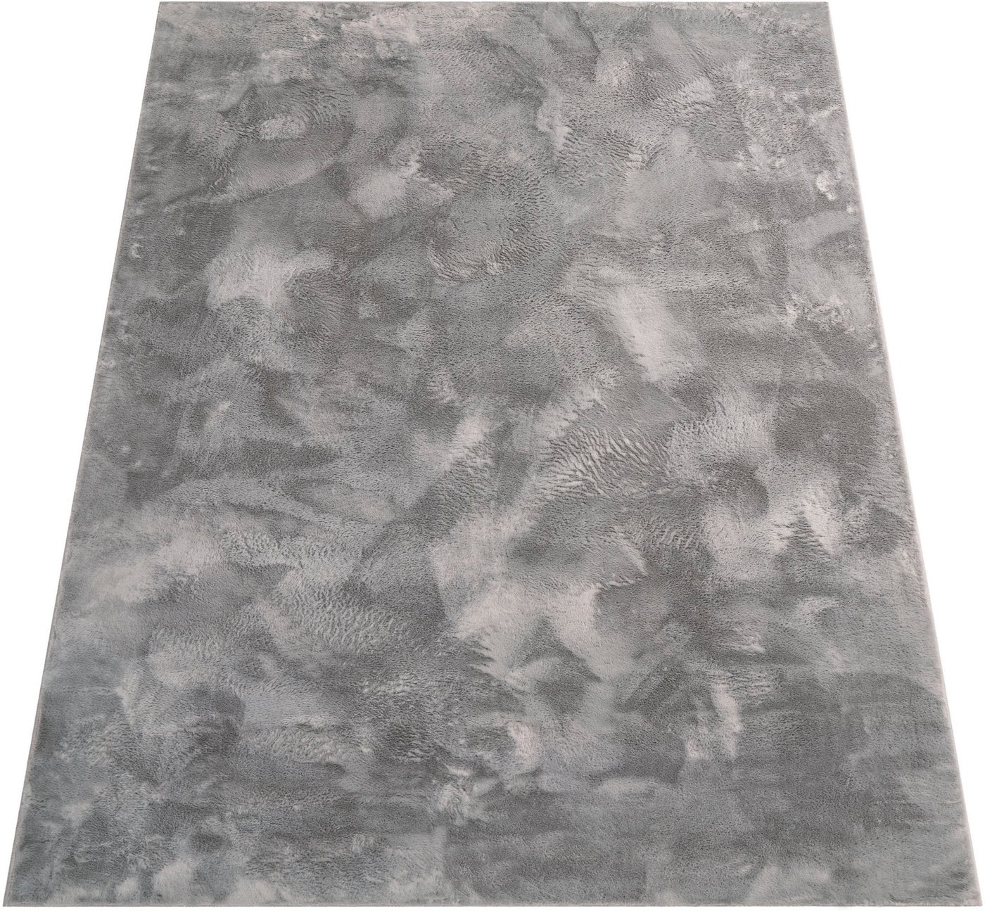 Paco Home Fellteppich Kunstfell Soft 380, rechteckig, Höhe: 14 mm, Langflor, Kuschelteppich - besonders weich, Uni-Farben – Bild 2 von 5