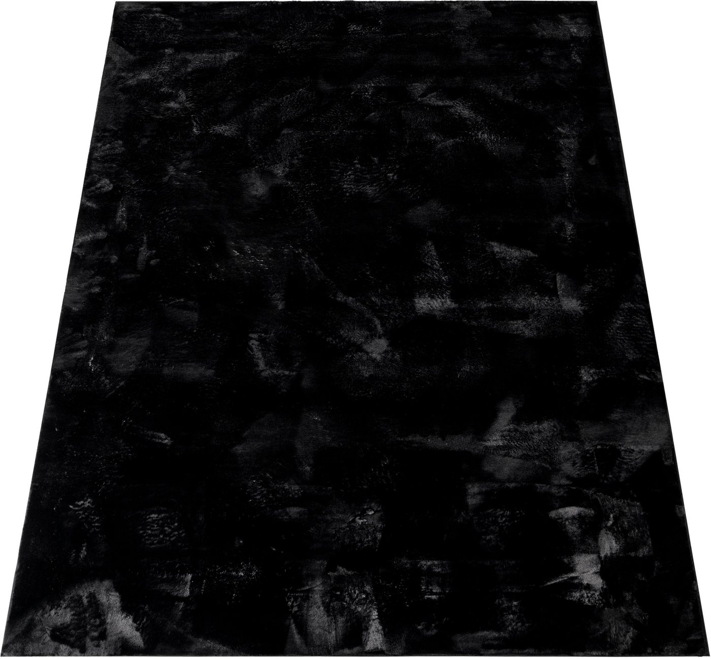Paco Home Fellteppich Kunstfell Soft 380, rechteckig, Höhe: 14 mm, Langflor, Kuschelteppich - besonders weich, Uni-Farben – Bild 2 von 5