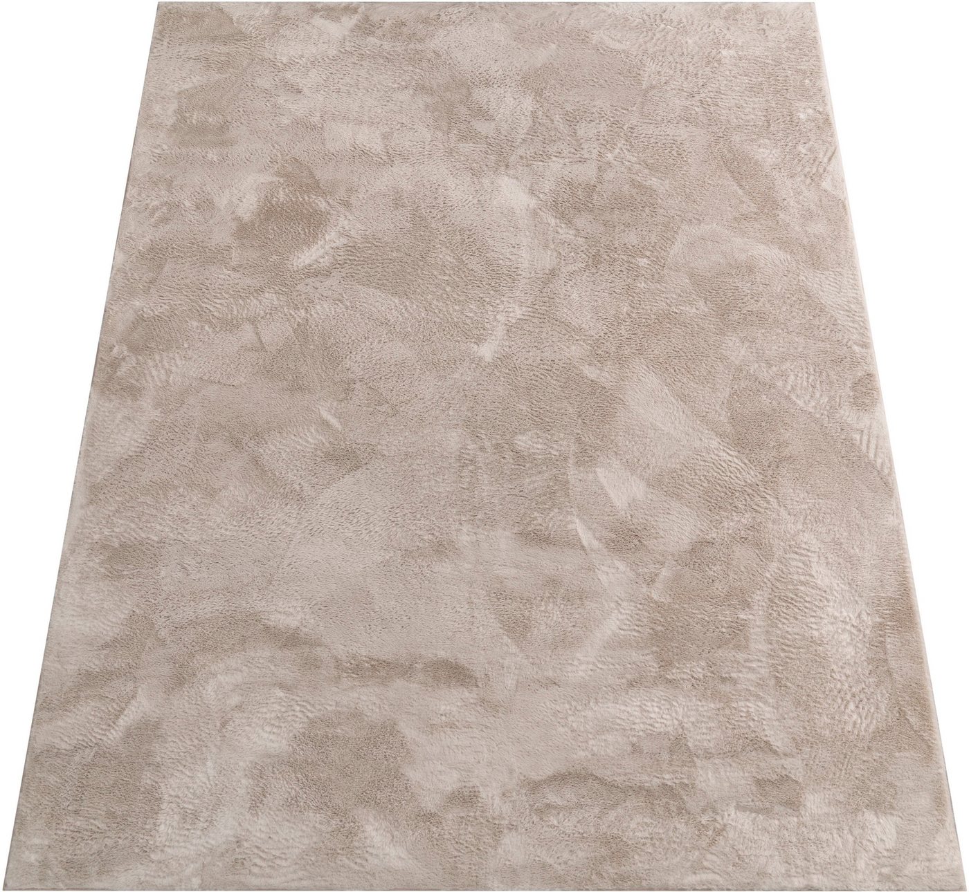 Paco Home Fellteppich Kunstfell Soft 380, rechteckig, Höhe: 14 mm, Langflor, Kuschelteppich - besonders weich, Uni-Farben – Bild 2 von 5