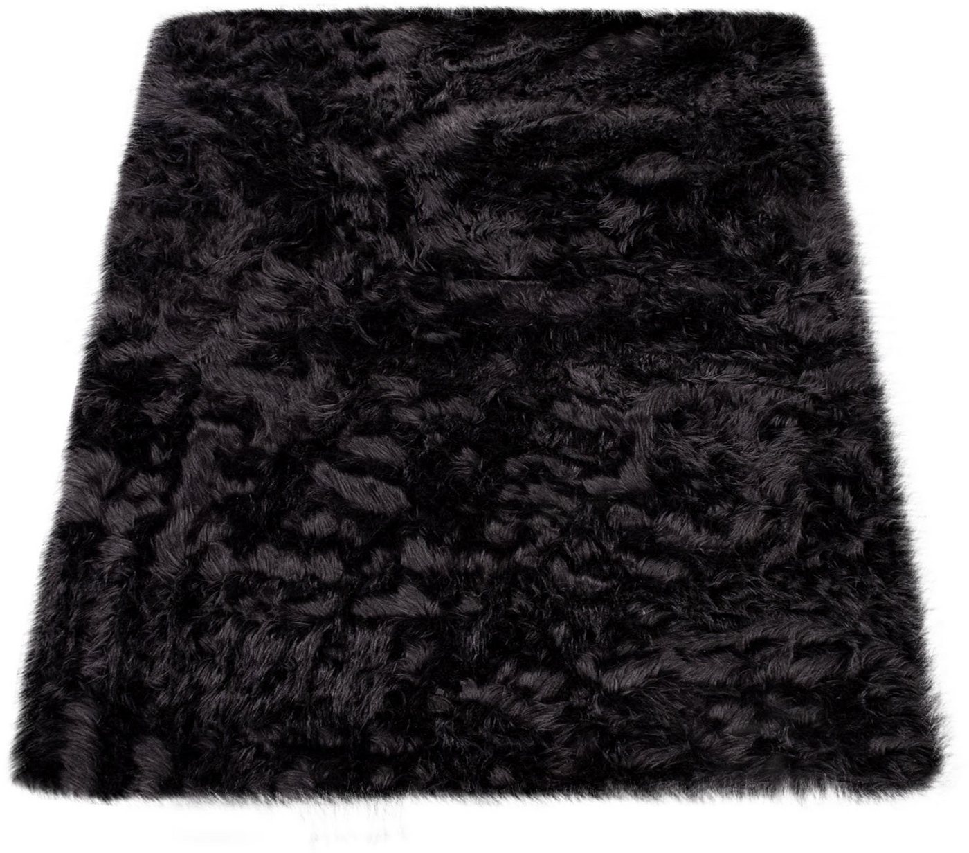Paco Home Fellteppich Playa 960, rechteckig, Höhe: 64 mm, Kunstfell, Flokati-Optik, Hochflor, weich und flauschig, Uni-Farben – Bild 2 von 5
