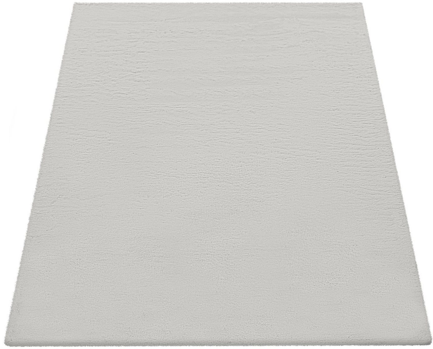 Paco Home Fellteppich Rabbit 780, rechteckig, Höhe: 26 mm, Kunstfell, Kaninchenfell-Haptik, ein echter Kuschelteppich, Uni-Farben – Bild 2 von 5