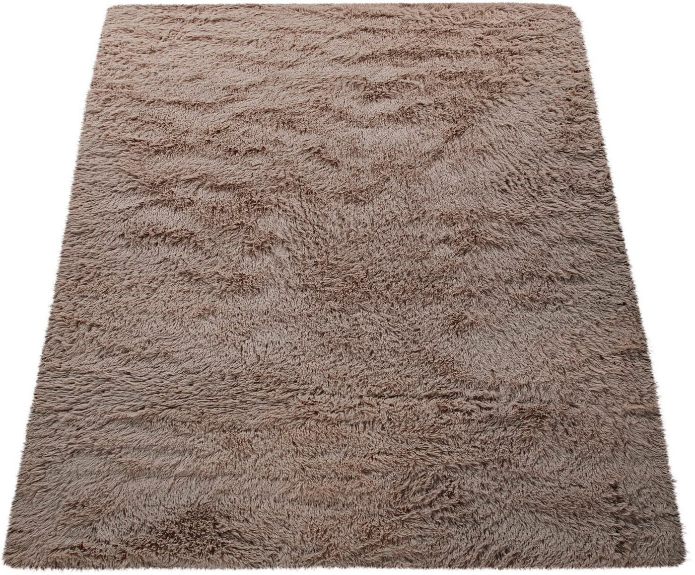 Paco Home Hochflor-Teppich Silky 591, rechteckig, Höhe: 37 mm, Uni-Farben, besonders weich und kuschelig, Wohnzimmer – Bild 2 von 5