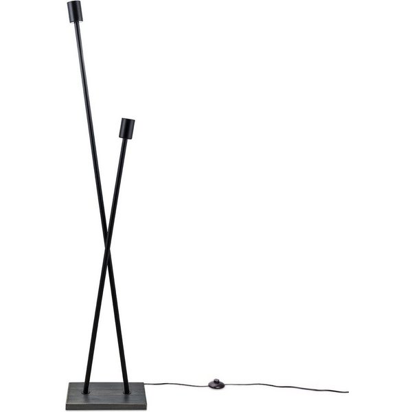 Paco Home Stehlampe IKS, ohne Leuchtmittel, Stehlampe LED Lampe Wohnzimmer Vintage Retro Industrial Design E27