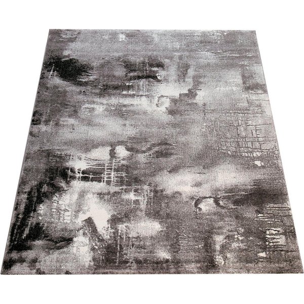 Paco Home Teppich Canvas 754, rechteckig, Höhe: 16 mm, Kurzflor, modernes Design, mit Arizona Leinwand Optik