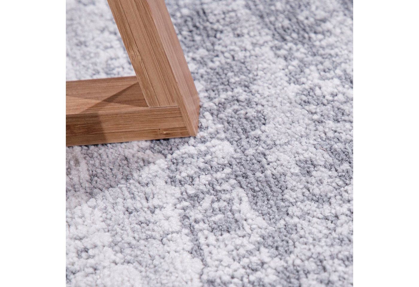 Paco Home Teppich Catania 842, rechteckig, Höhe: 13 mm, Kurzflor, meliert, modernes Design, mit Bordüre – Bild 5 von 5