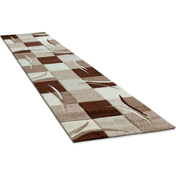 Paco Home Teppich Diamond 665, rechteckig, Höhe: 17 mm, Karo Muster, 3D-Design, auch als Läufer, Wohnzimmer, Schlafzimmer