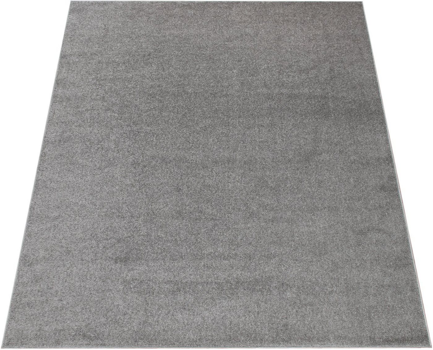 Paco Home Teppich Porto 890, rechteckig, Höhe: 13 mm, Kurzflor, Uni-Farben, ideal im Wohnzimmer & Schlafzimmer – Bild 2 von 5