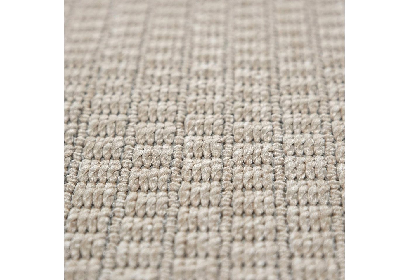 Paco Home Teppich Timber 125, rechteckig, Höhe: 4 mm, Flachgewebe, Sisal Optik, auch als Läufer, In- und Outdoor geeignet – Bild 4 von 5