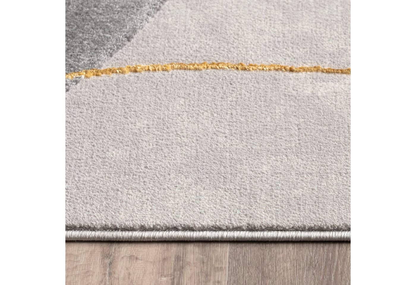 Paco Home Teppich Tuana 217, rechteckig, Höhe: 15 mm, Kurzflor, modernes 3D-Design, Wohnzimmer – Bild 4 von 5