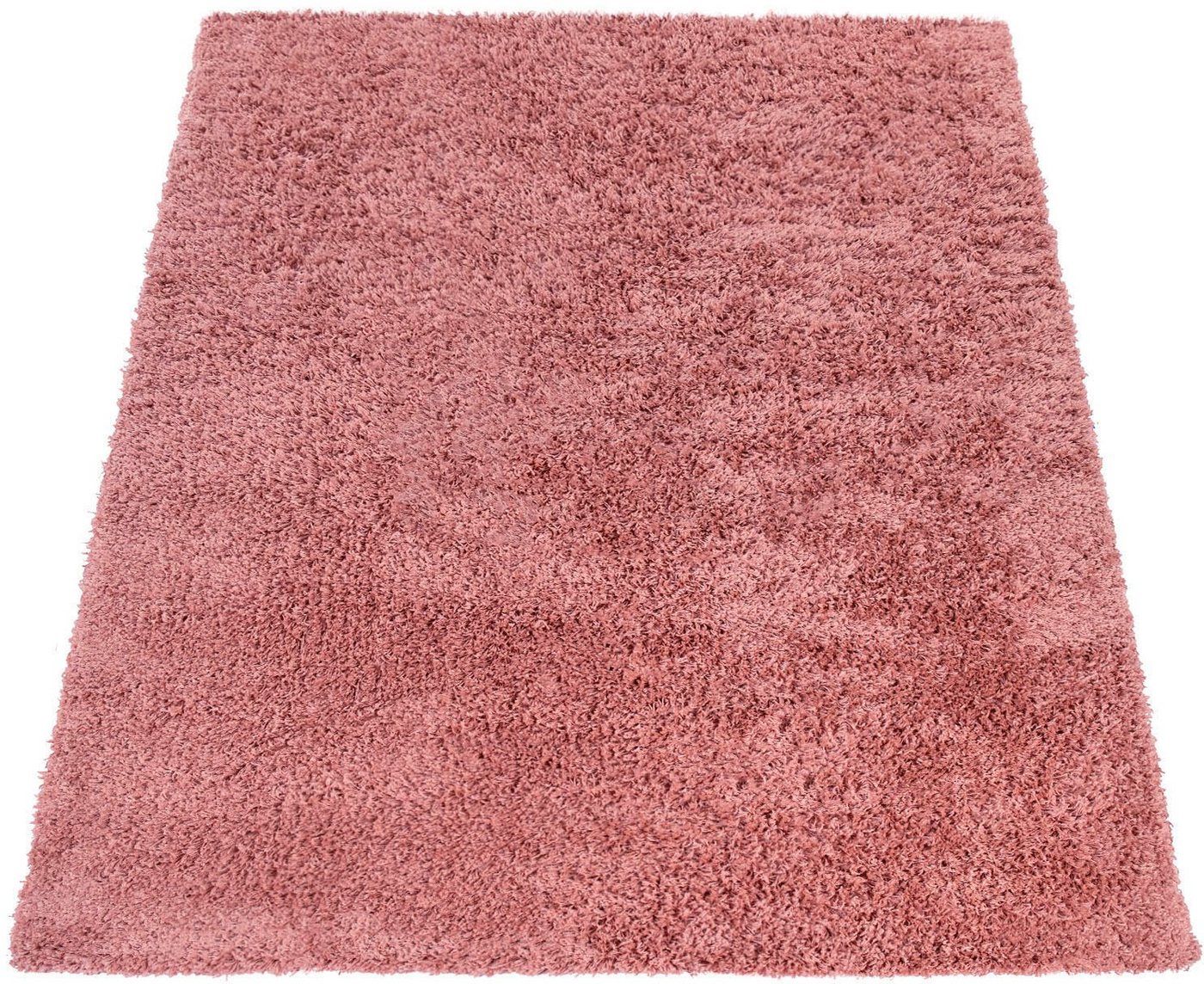 Paco Home Teppich Twister 500, rechteckig, Höhe: 44 mm, Uni Hochflor Shaggy mit hoher Fadendichte – Bild 2 von 5