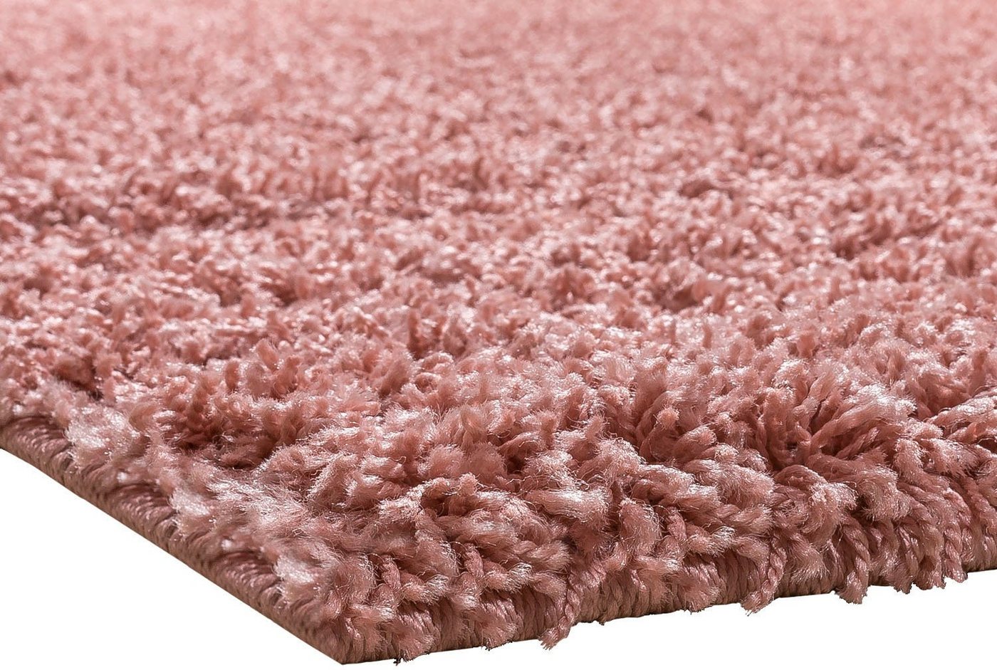 Paco Home Teppich Twister 500, rechteckig, Höhe: 44 mm, Uni Hochflor Shaggy mit hoher Fadendichte – Bild 3 von 5