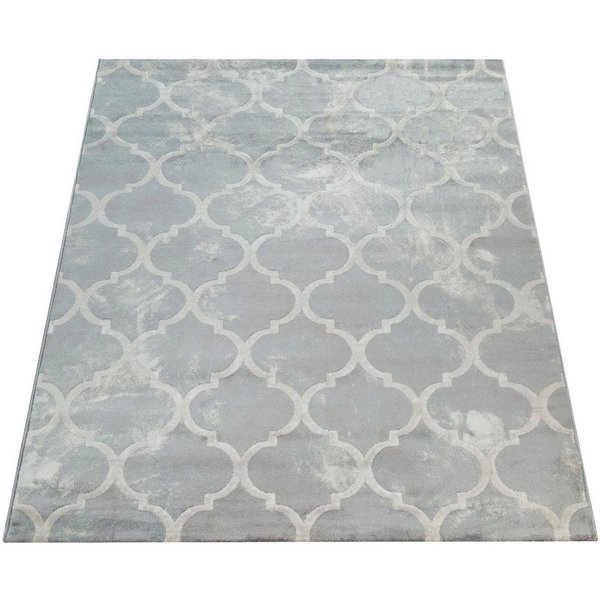 Paco Home Teppich Victory 605, rechteckig, Höhe: 15 mm, Kurzflor im Vintage-Design, Wohnzimmer