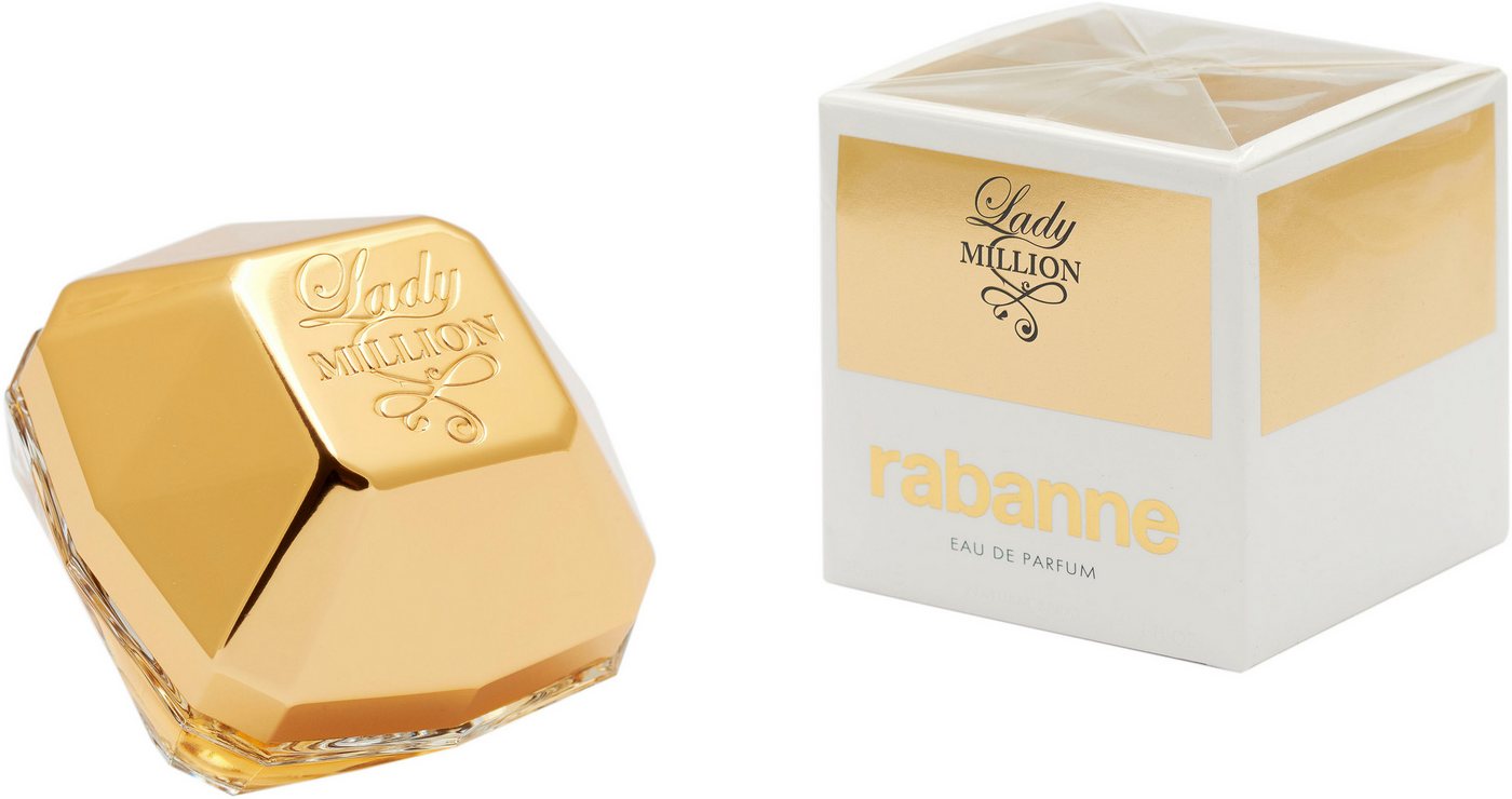 paco rabanne Eau de Parfum Lady Million, mit blumigen Elementen – Bild 2 von 4