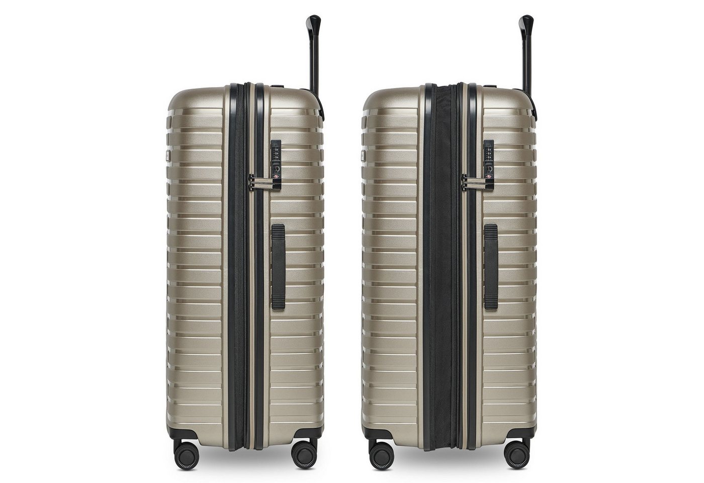 Pactastic Hartschalen-Trolley Collection 04, 4 Rollen, Polypropylen – Bild 5 von 5