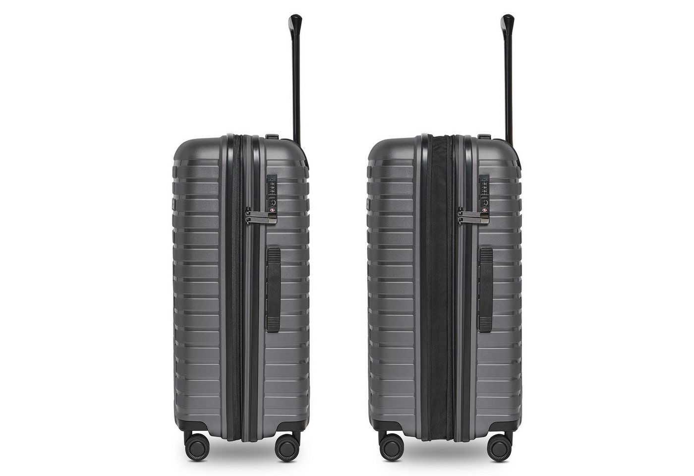 Pactastic Hartschalen-Trolley Collection 04, 4 Rollen, Polypropylen – Bild 5 von 5