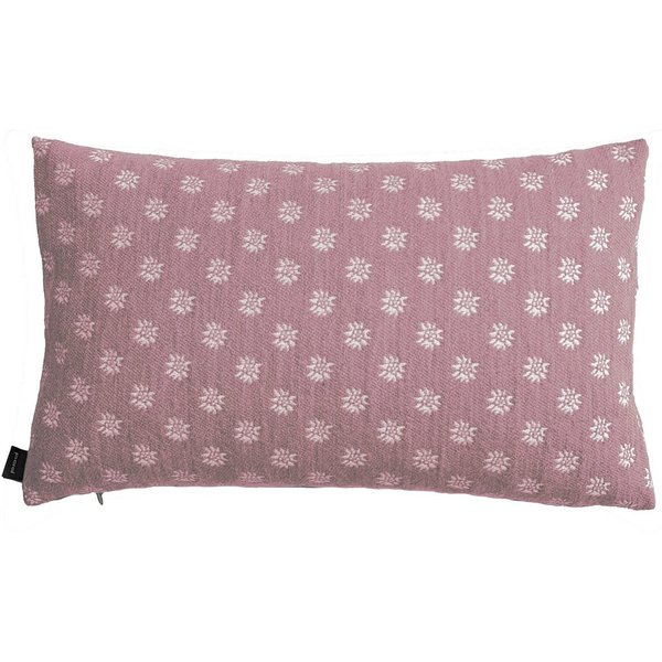PAD Dekokissen EDEL, Made in Europe, Kissenbezug ohne Füllung, Motiv Edelweiß, 1 Stück, 30x50cm & 45x45 cm