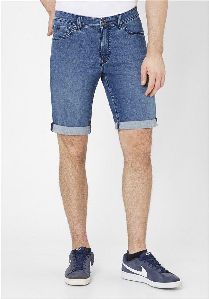 Paddock's 5-Pocket-Jeans PADDOCKS RANGER PIPE BERMUDA middle blue used 80195 4109.4365 - LIGHT – Bild 3 von 5