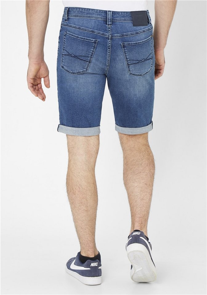 Paddock's 5-Pocket-Jeans PADDOCKS RANGER PIPE BERMUDA middle blue used 80195 4109.4365 - LIGHT – Bild 4 von 5