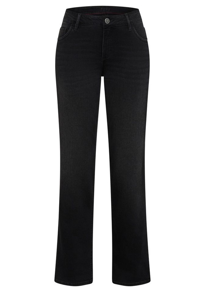 Paddock's Straight-Jeans LARA Hochgeschnittene Relaxed Fit Jeans mit Stretch – Bild 2 von 5
