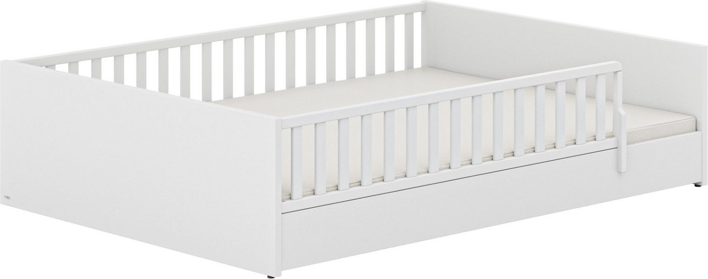PAIDI Kinderbett LITTLE FLO, vom Baby bis zum Teeni, in mehreren Farben und Breiten (Breite/Länge: 90x200cm + 120X200cm +140x200cm), umbaubar zum Kinder- oder J – Bild 5 von 5