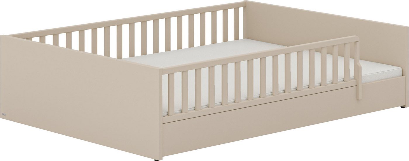 PAIDI Kinderbett LITTLE FLO, vom Baby bis zum Teeni, in mehreren Farben und Breiten (Breite/Länge: 90x200cm + 120X200cm +140x200cm), umbaubar zum Kinder- oder J – Bild 3 von 5