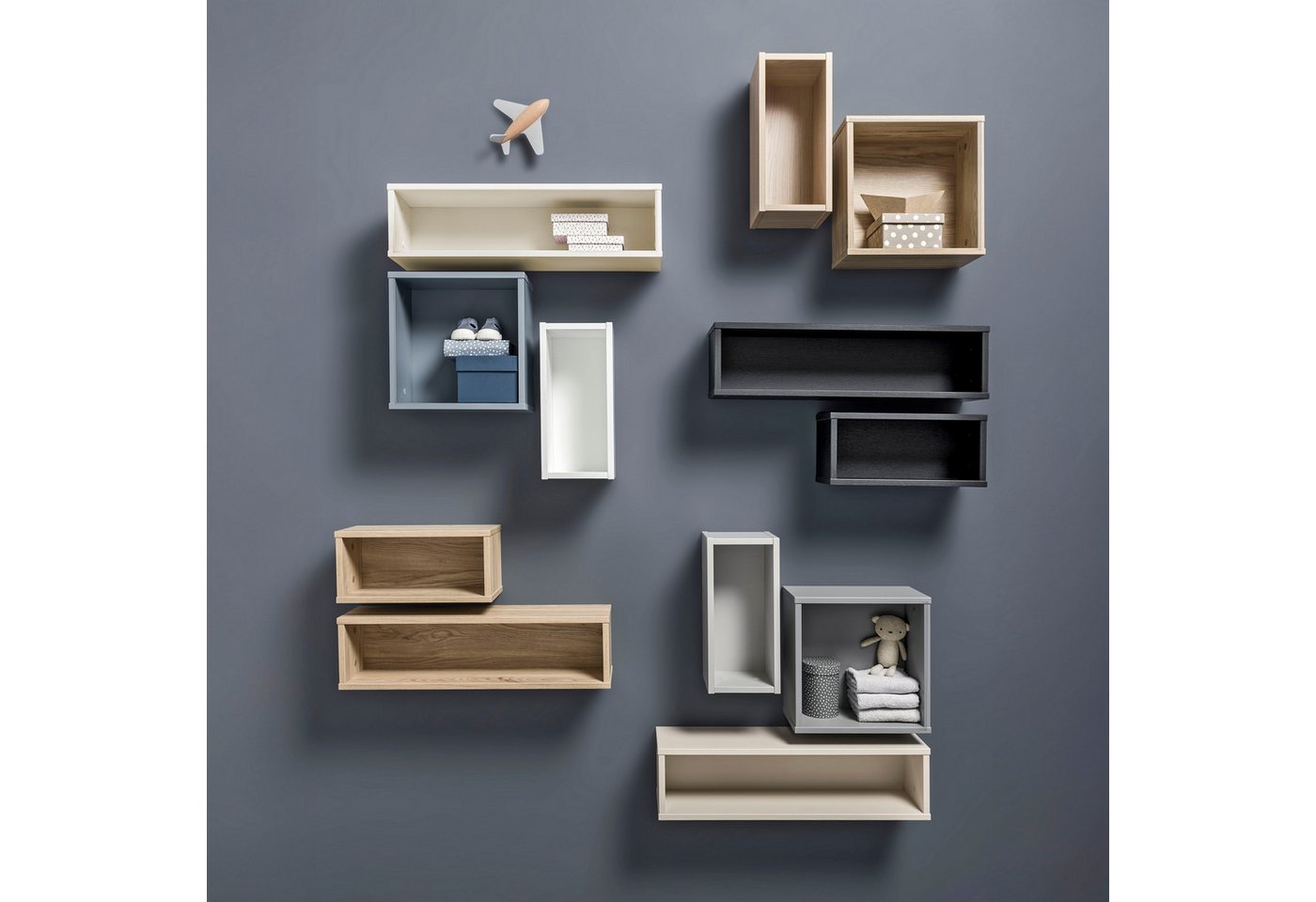 PAIDI Wandregal Wandbox Breit, viele Farbvarianten – Bild 2 von 5