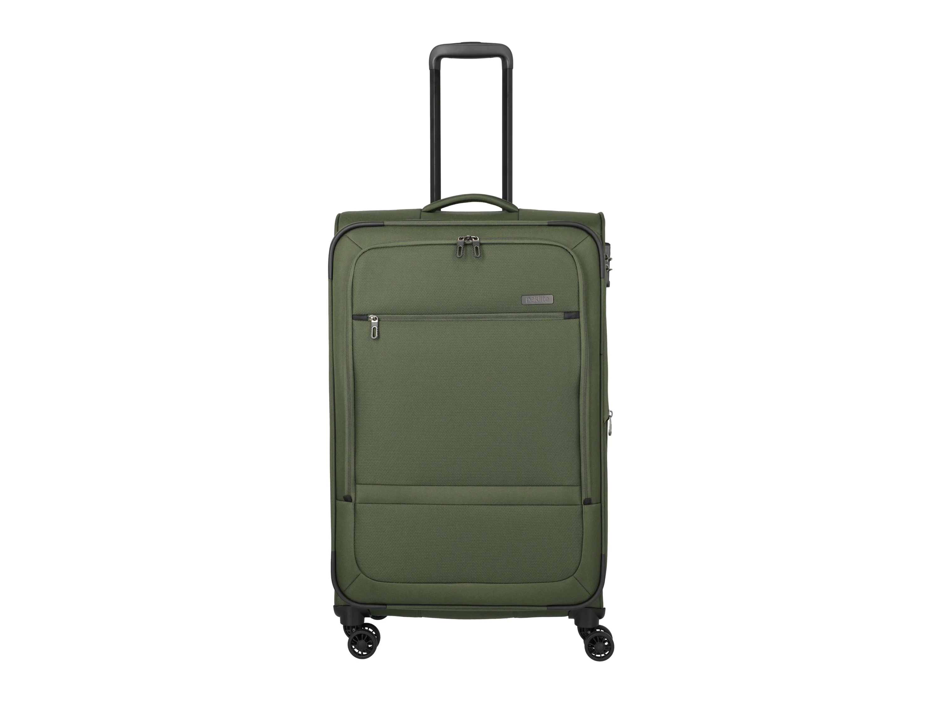 PAKLITE Softschalenkoffer Lido Set (Olive) – Bild 4 von 4