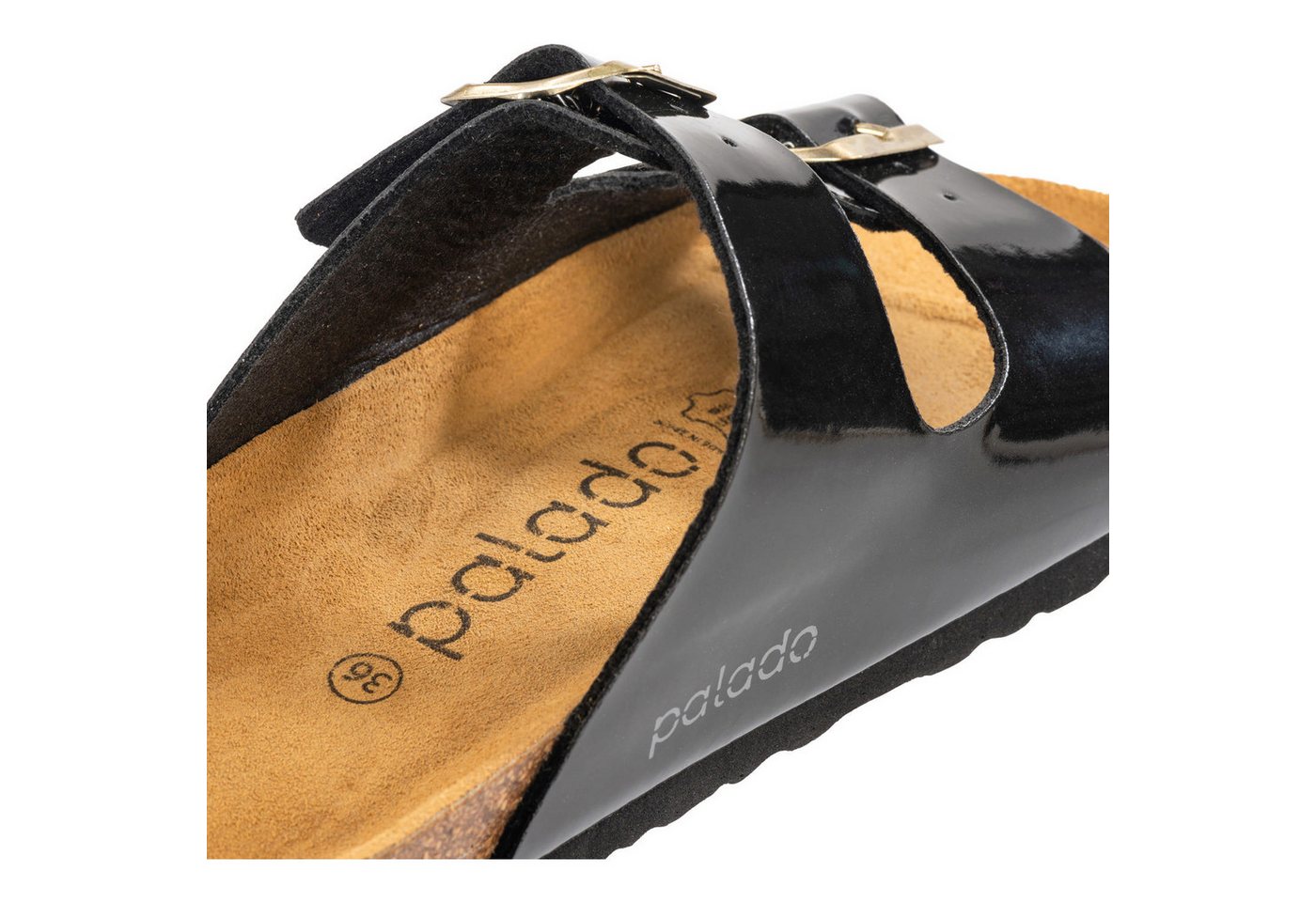 Palado Korfu Lack Pantolette – Bild 4 von 5