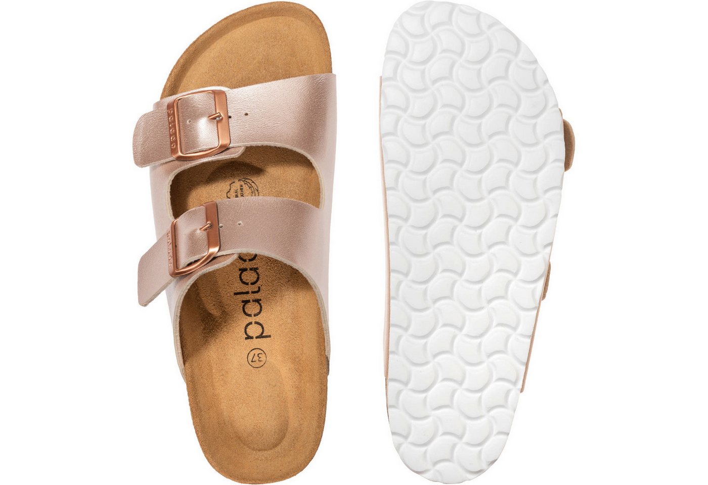 Palado Korfu Metallic Pantolette – Bild 4 von 5