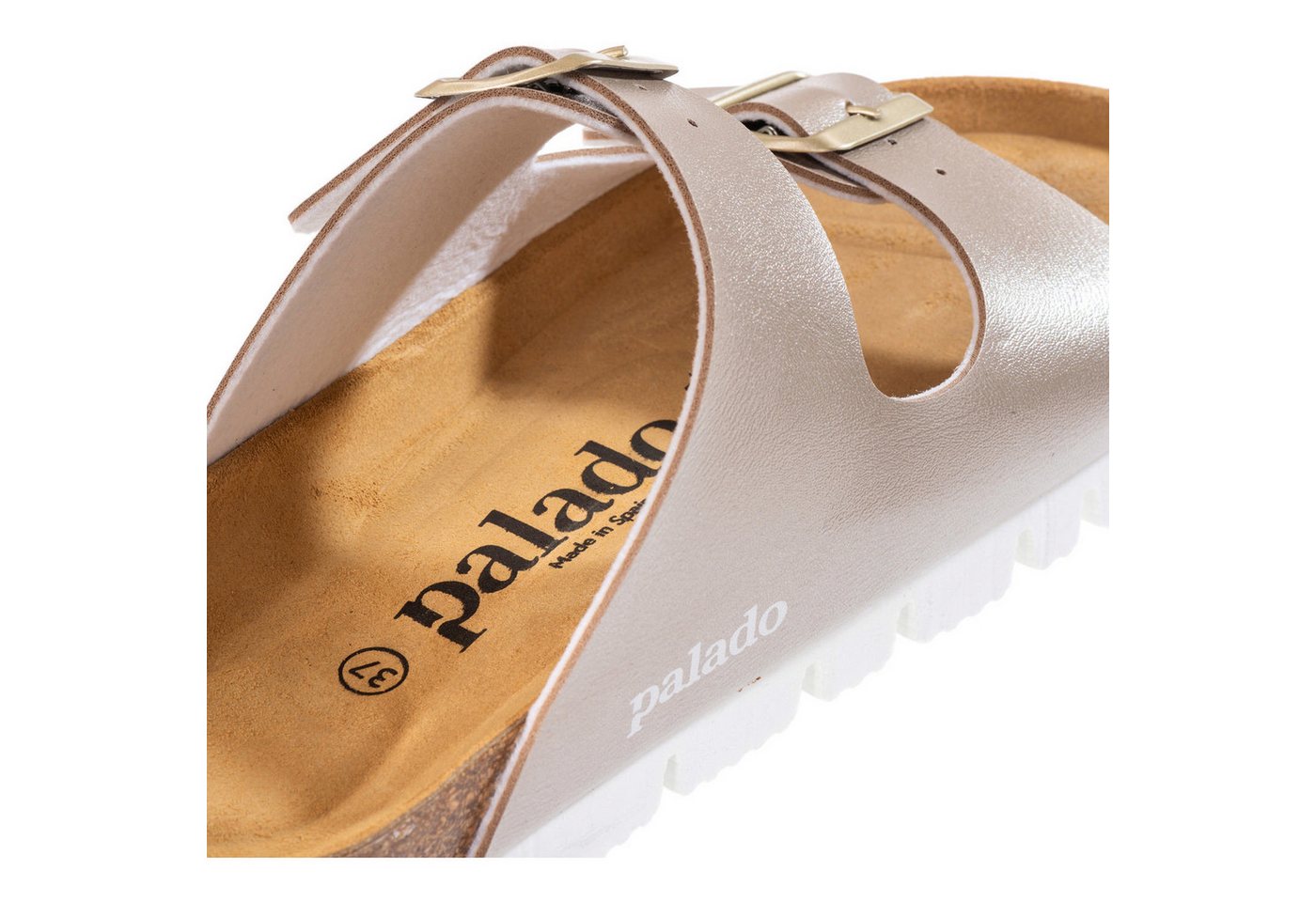 Palado Korfu PL Metallic Pantolette – Bild 3 von 5