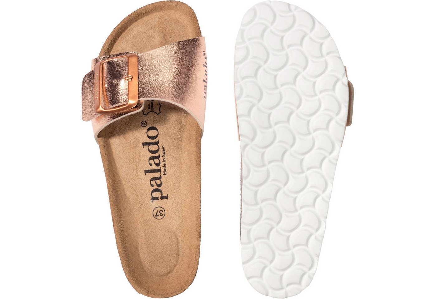 Palado Malta EGS Metallic Pantolette – Bild 4 von 5