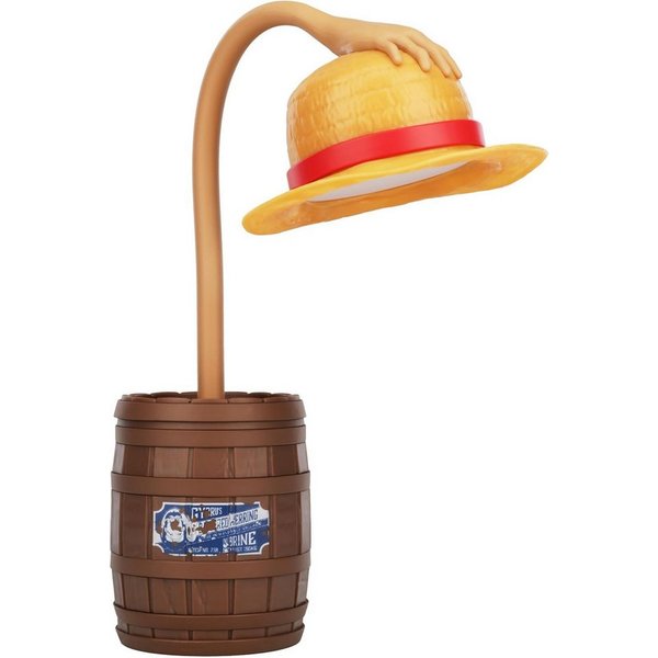 Paladone Dekolicht One-Piece Strohhut-Schreibtischlampe, LED fest integriert, biegbar, offiziell lizenziert, für Animefans