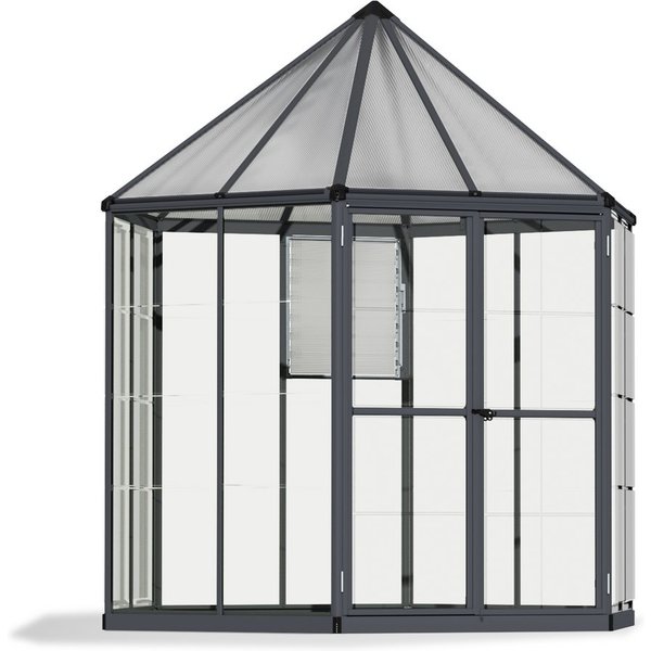 Palram - Canopia Gewächshaus Oasis, BxTxH: 213 x 247 x 266 cm, 0,6 mm Wandstärke