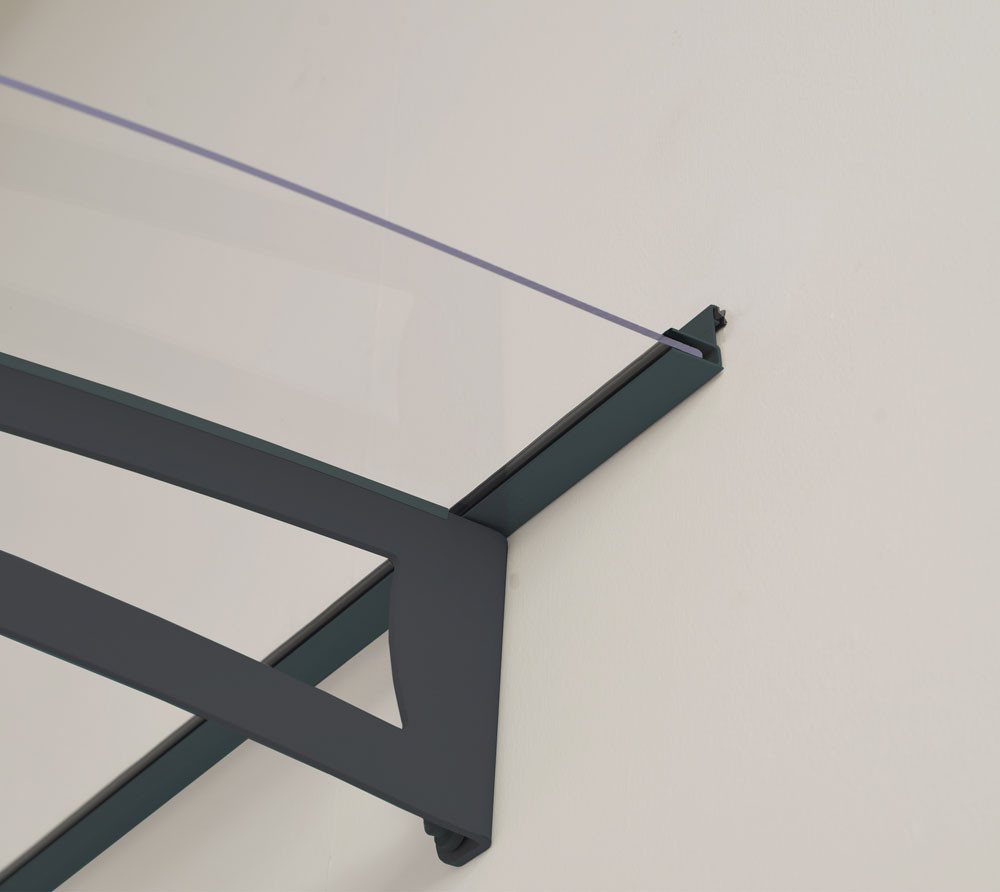 Palram - Canopia Vordach Aquila 2050 (1 St), Herstellergarantie 3 J., Schneelast 150 KG/M², LxHxB 92x205x18cm – Bild 5 von 5